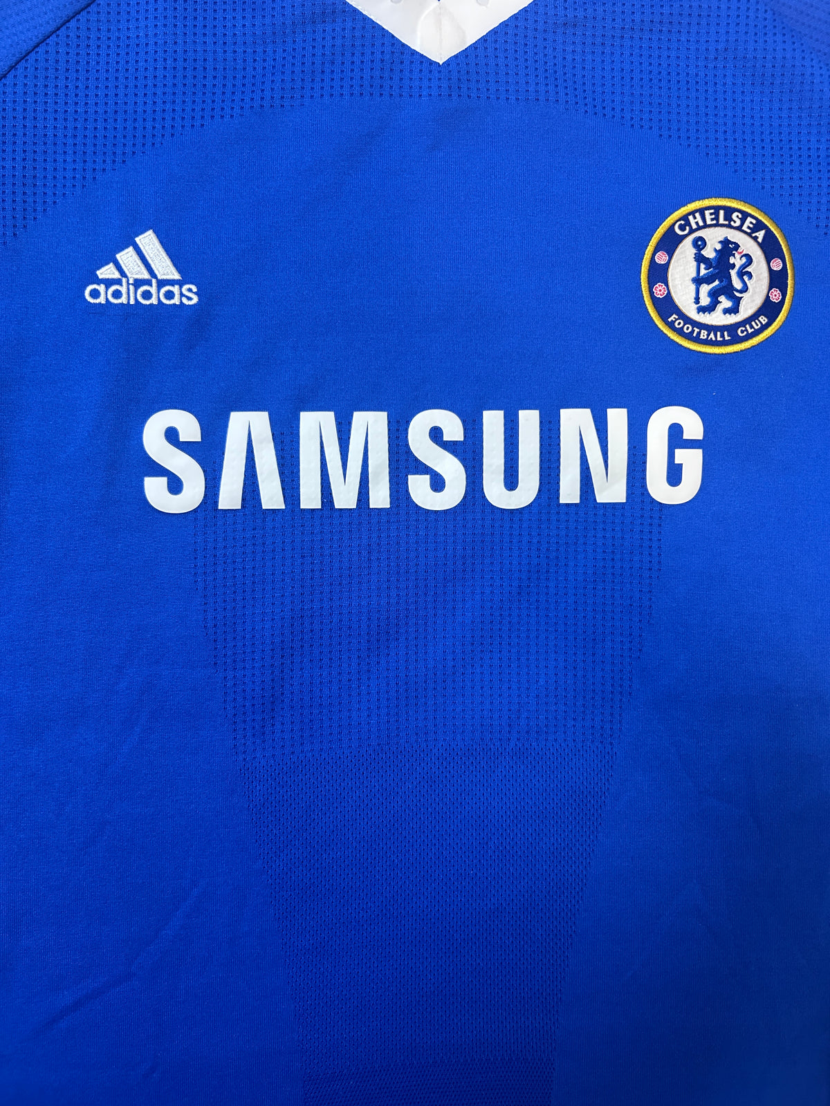 Authentic Drogba #11 Chelsea 2010-11 Home Football
