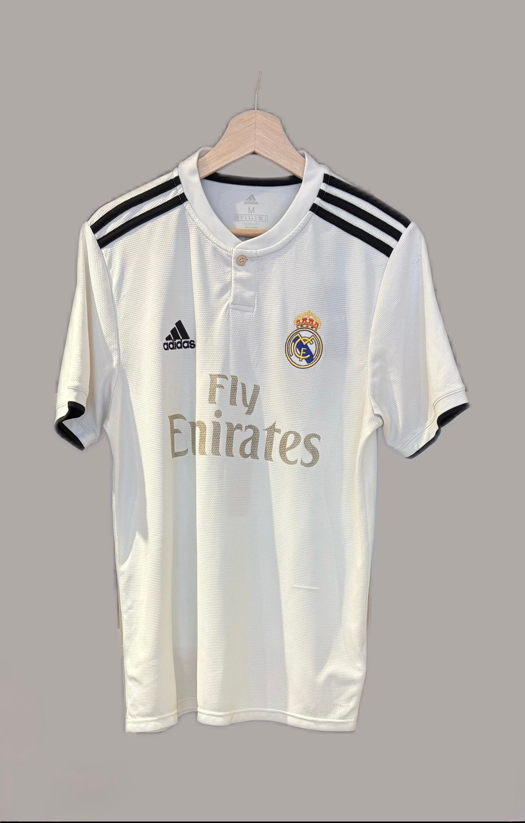 Vintage #7 Ronaldo Real Madrid 2018/19 Home Football Shirt