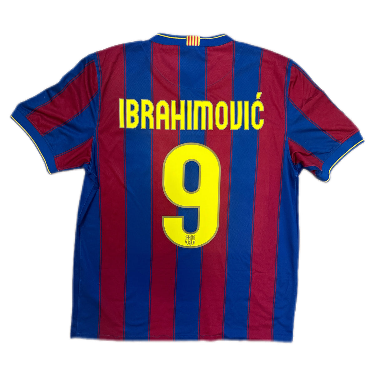 Authentic Ibrahimovic Barcelona 2009-10 Home Football