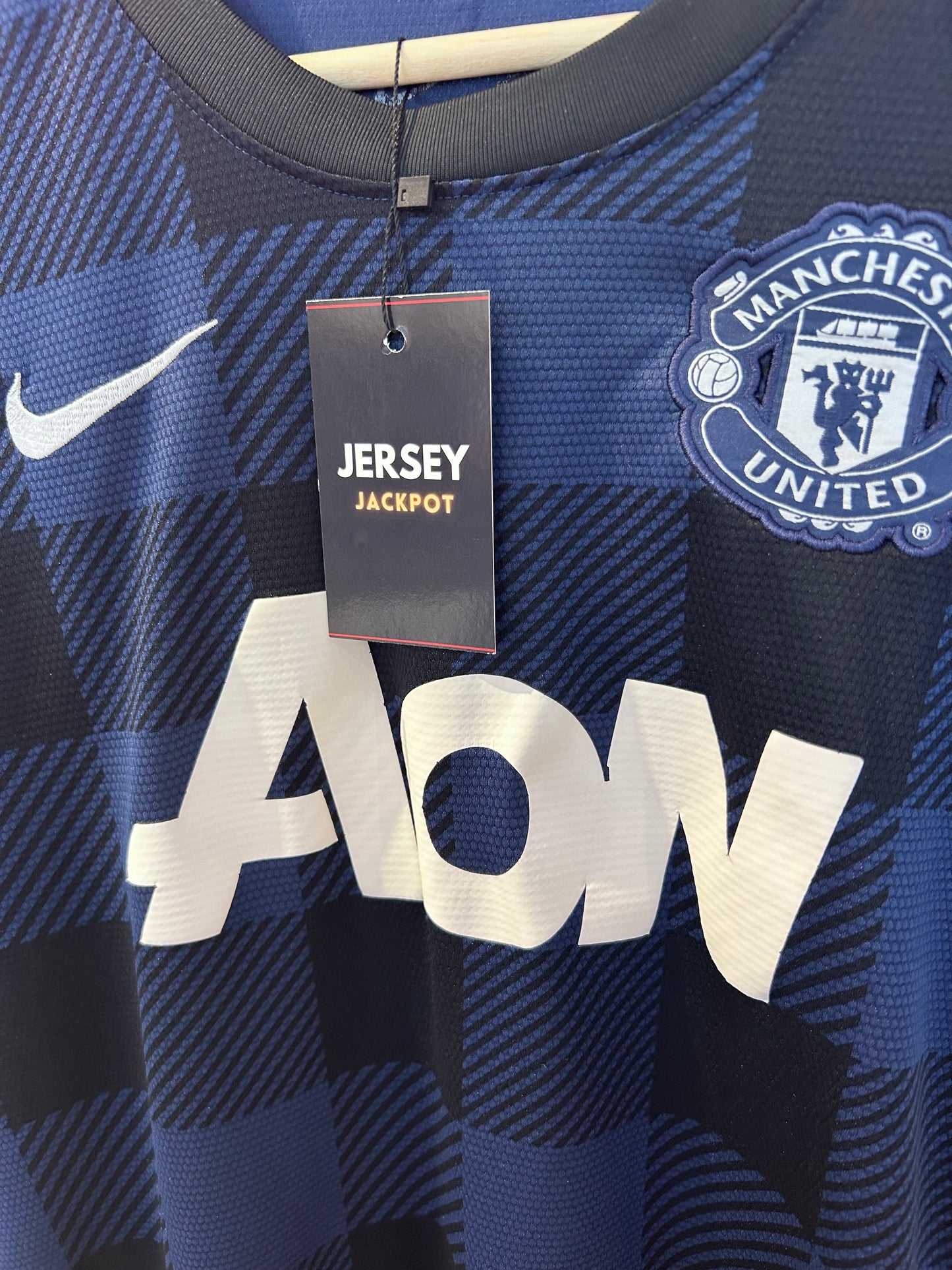 Vintage Giggs #11 Manchester United 2013/14 Away Football T-Shirt