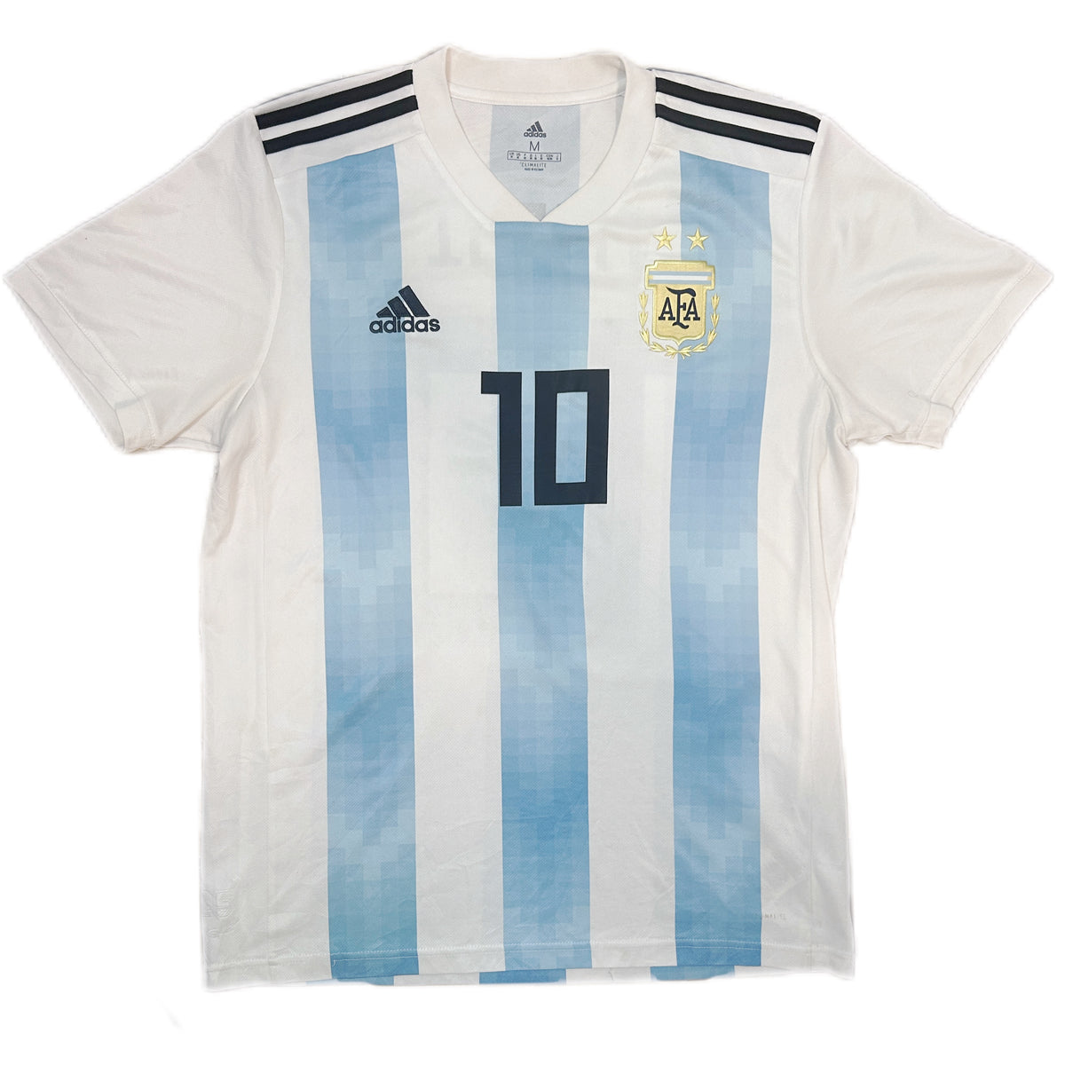 Authentic Messi #10 Argentina 2018-19 Home Football