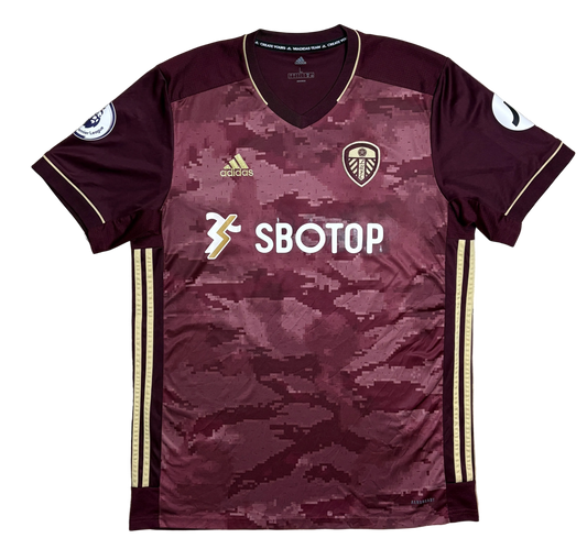 Authentic Raphinha #18 Leeds United 2020-2021 Away Football