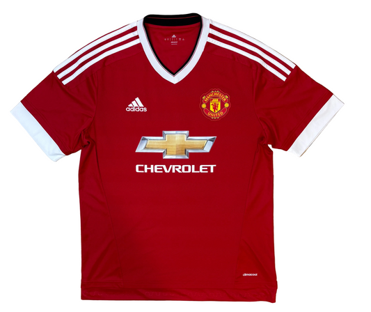 Authentic Schweinsteiger #31 Manchester United 2015-16 Home Football