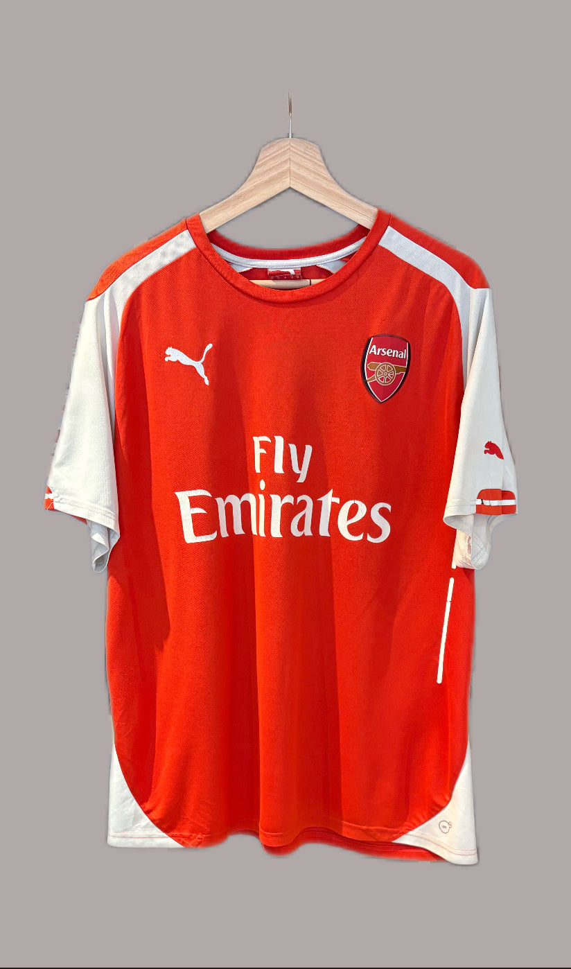 Authentic #12 Giroud Arsenal 2015/16 Home Football Shirt