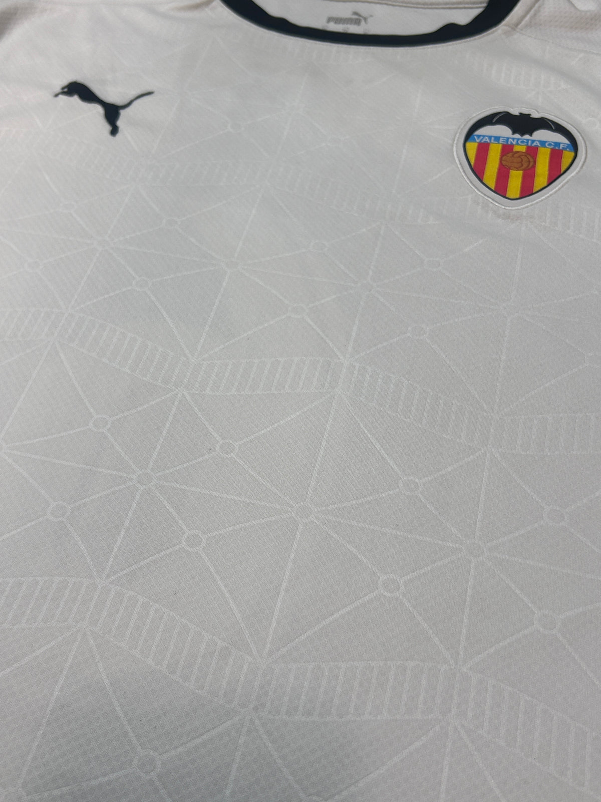 Authentic Kondogbia #6 Valencia 2020-21 Home Football