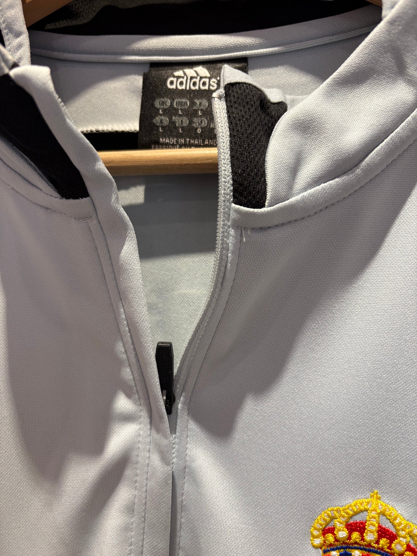 Vintage Real Madrid 2004-2005 1/4 Zip Training Top