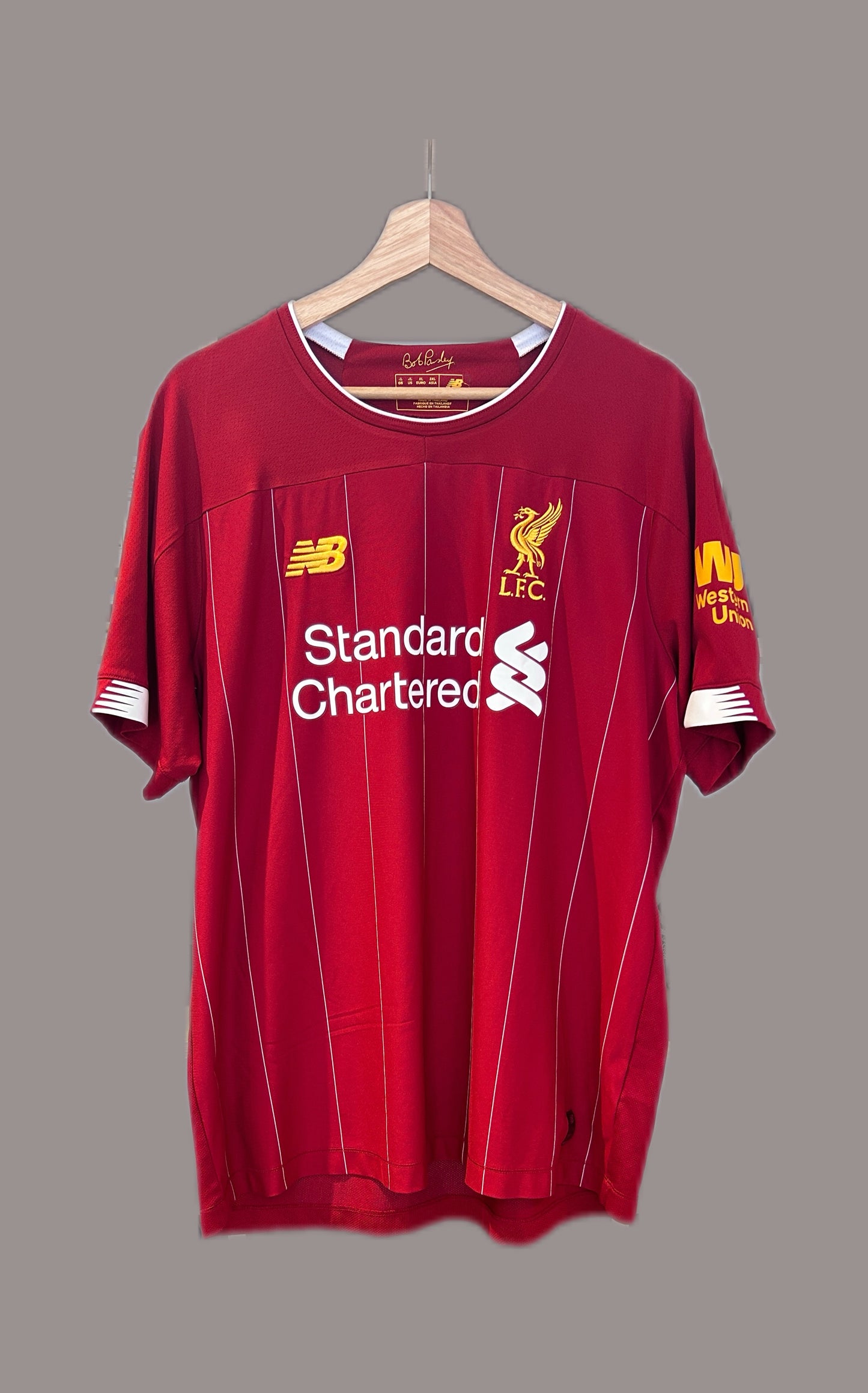 Vintage Mané #10 Liverpool 2019/20 Home Football T-Shirt