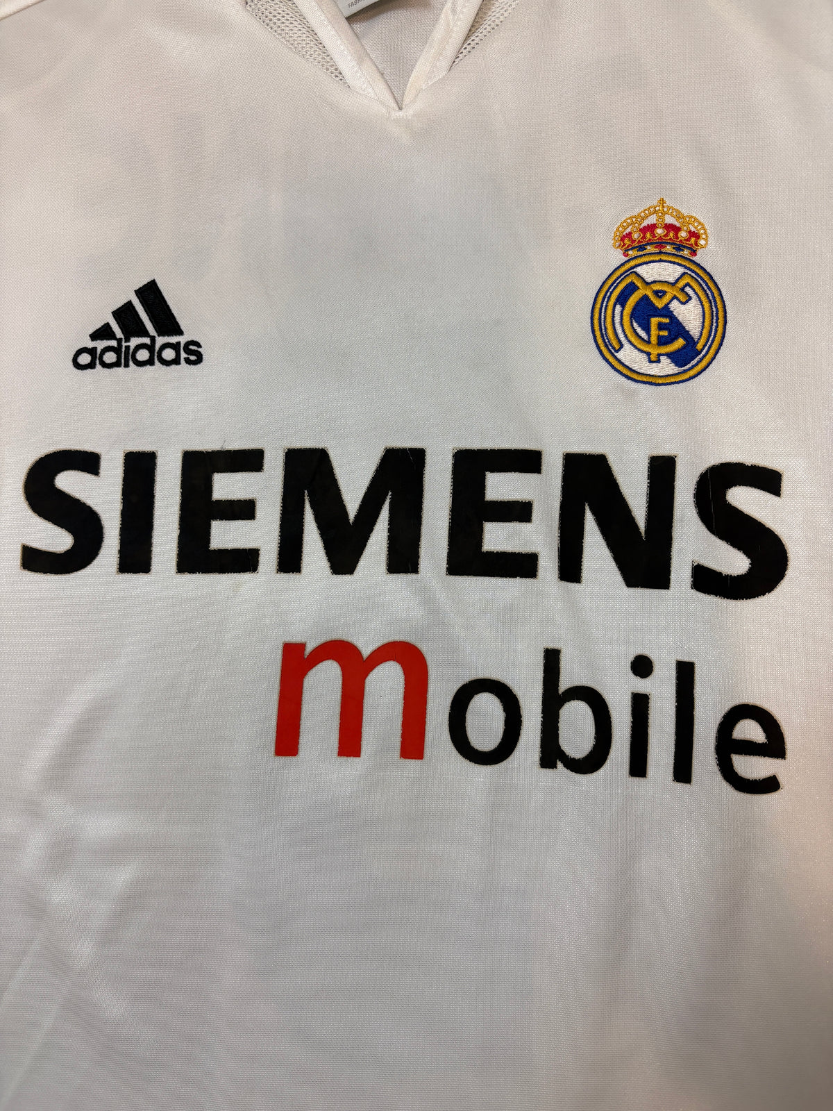 Authentic Zidane #5 Real Madrid 2004/05 home Football
