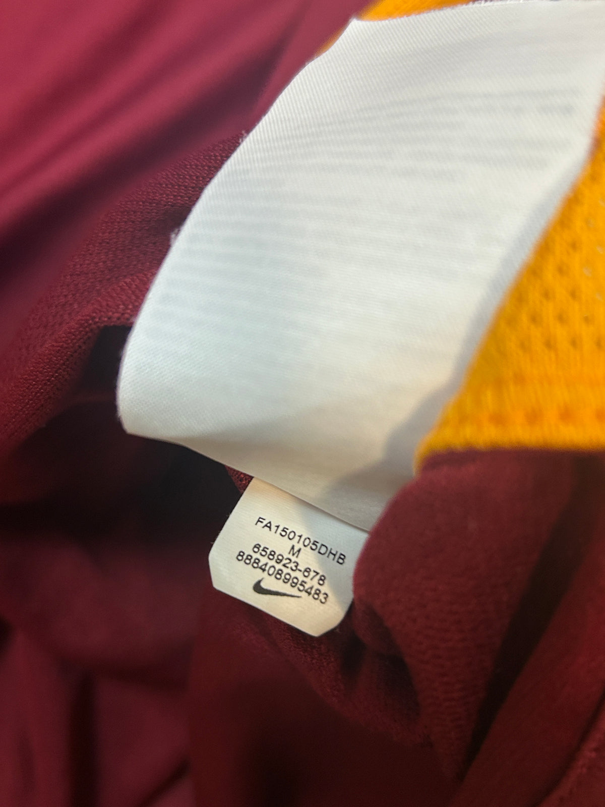 Authentic M.Salah #11 AS Roma 2015-16 Home Football
