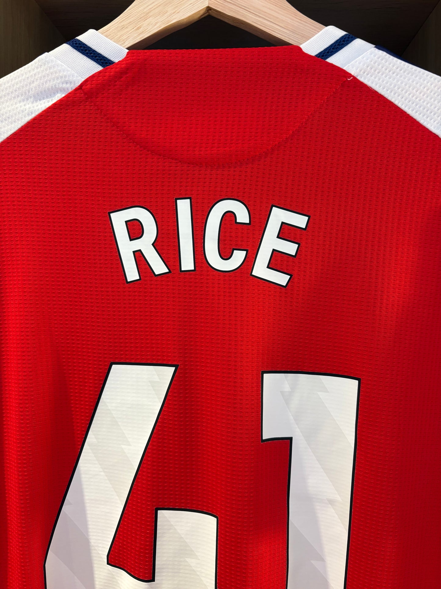 Vintage #41 Rice Arsenal Home 2024-2025 Football Shirt