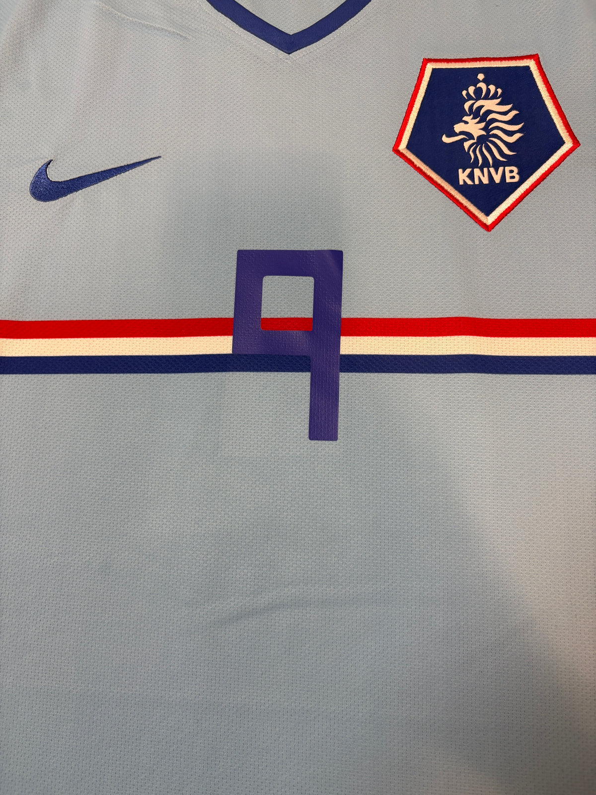 Authentic v.Nistelrooy #9 Netherlands 2008-10 Away Football