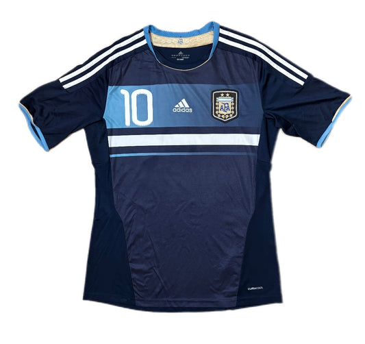 Authentic #10 Messi Argentina 2011-13 Away Football