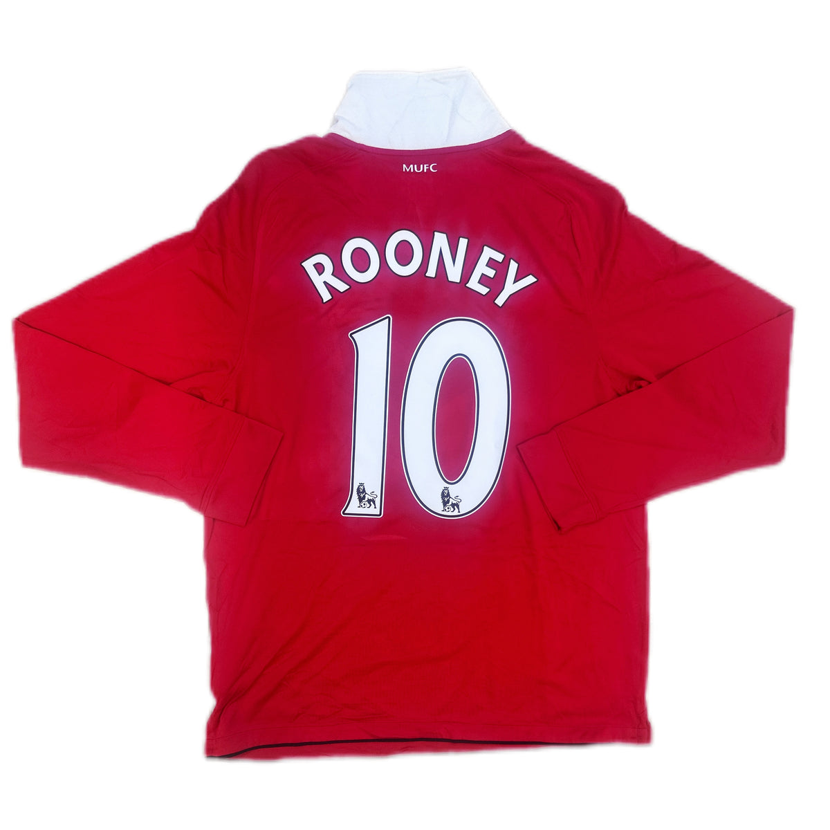 Authentic Rooney #10 Manchester United 2010-11 Home Football