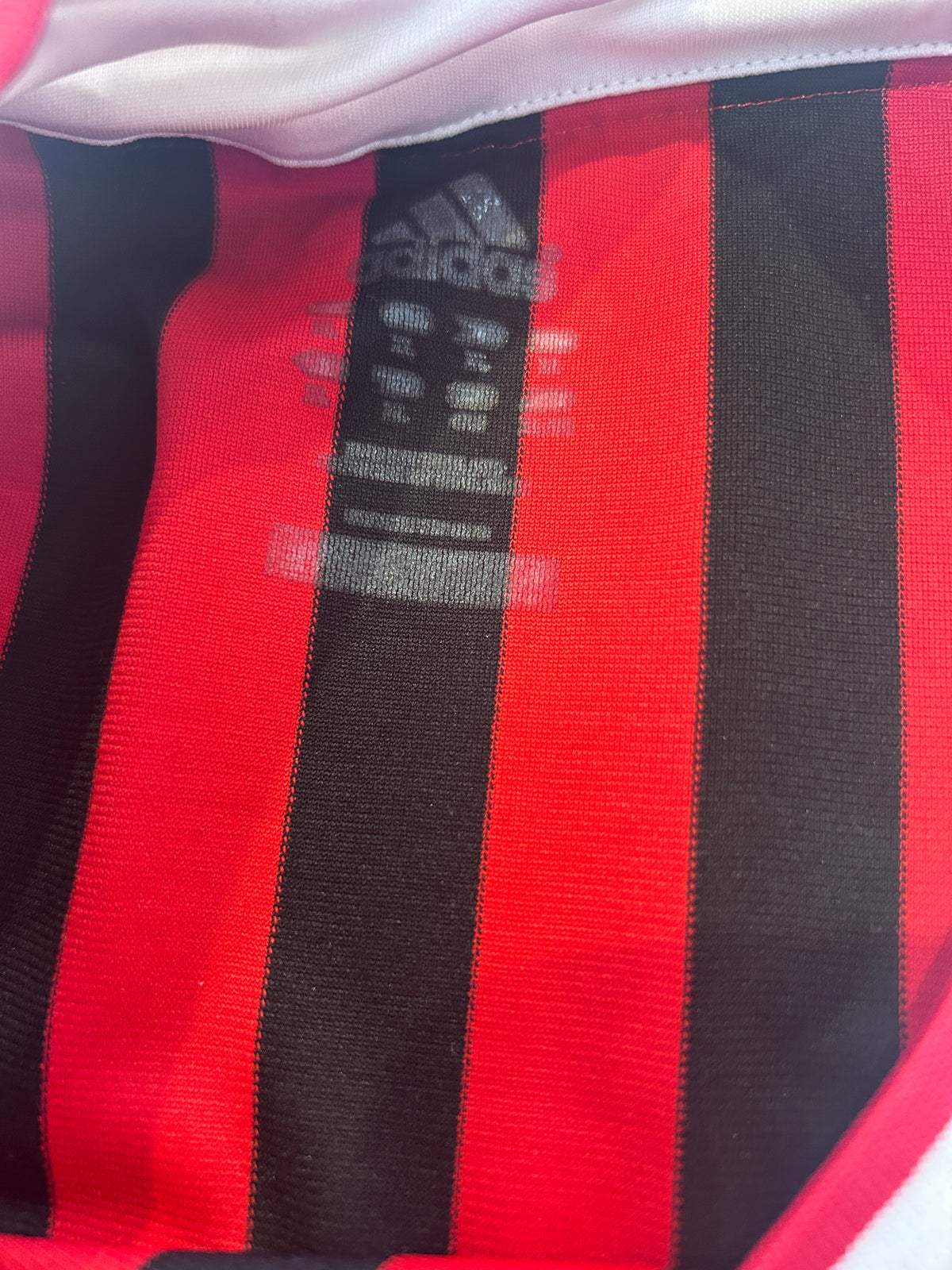 Authentic Prince #27 AC Milan 2011-12 Home Football Shirt