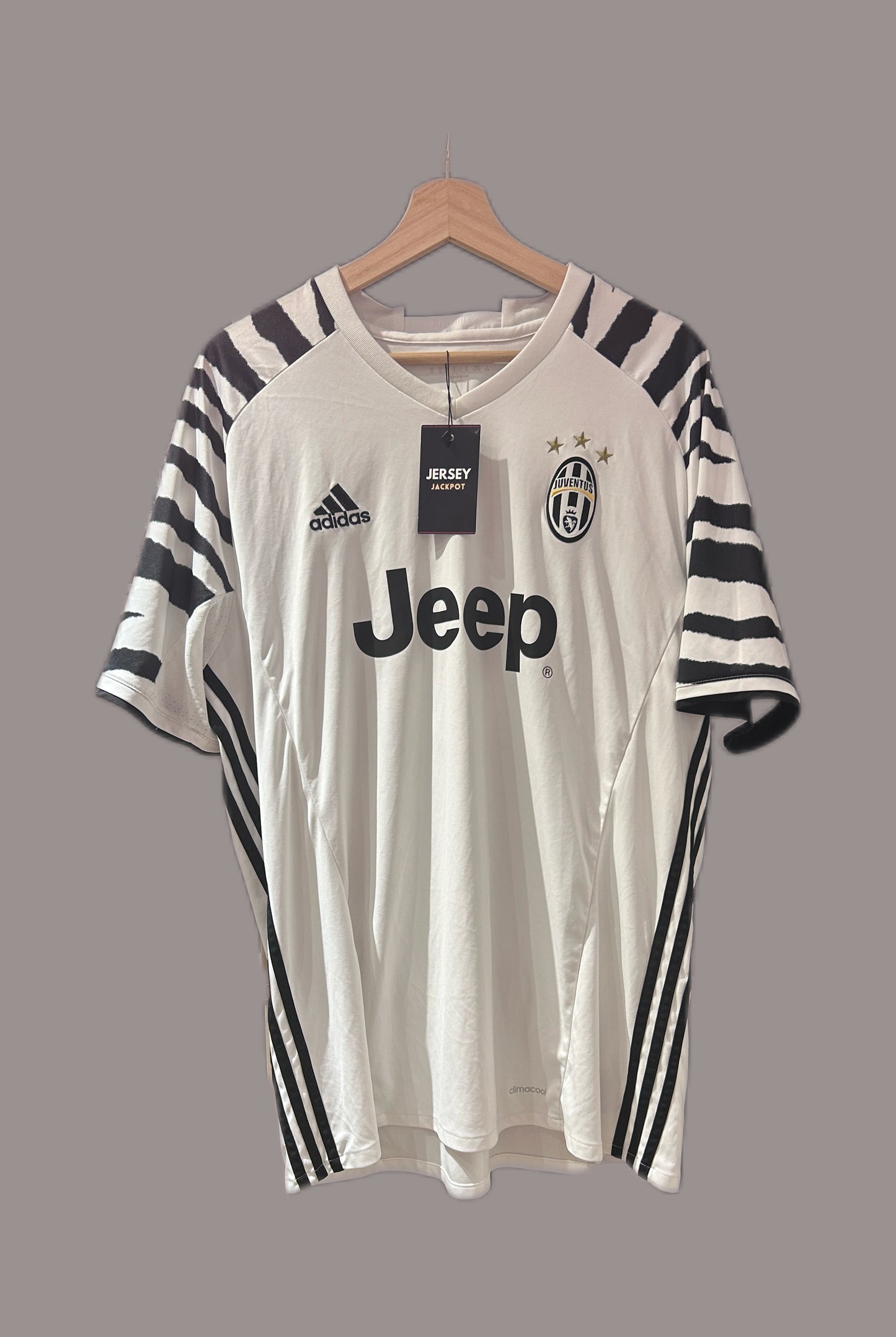Authentic Dani Alves #23 Juventus 2016-17 Third
