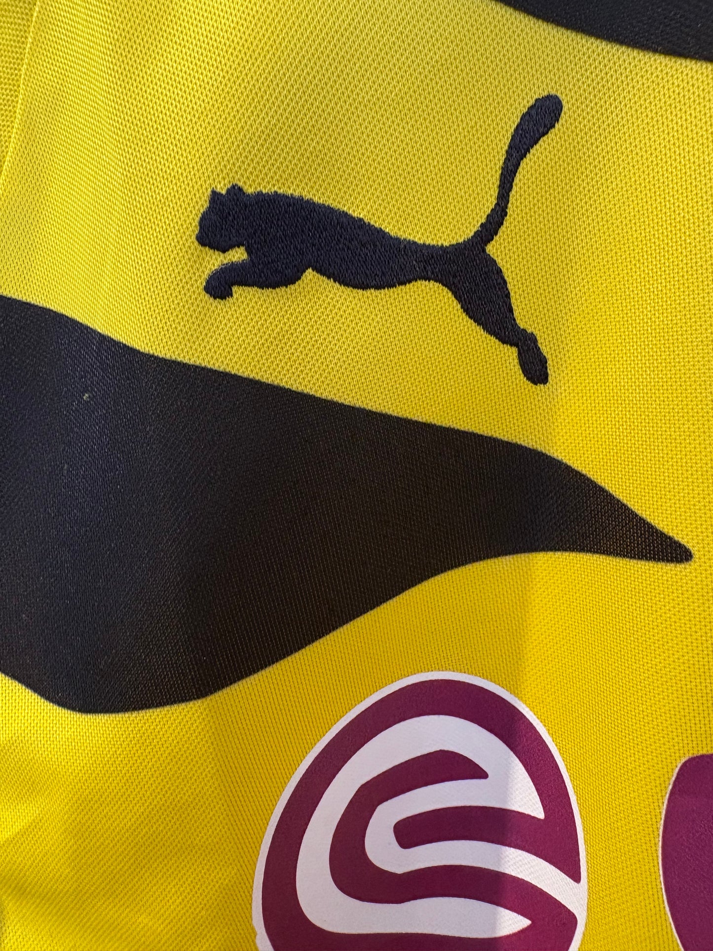 Authentic #17 Aubameyang Dortmund 2014/15 Home Football Shirt