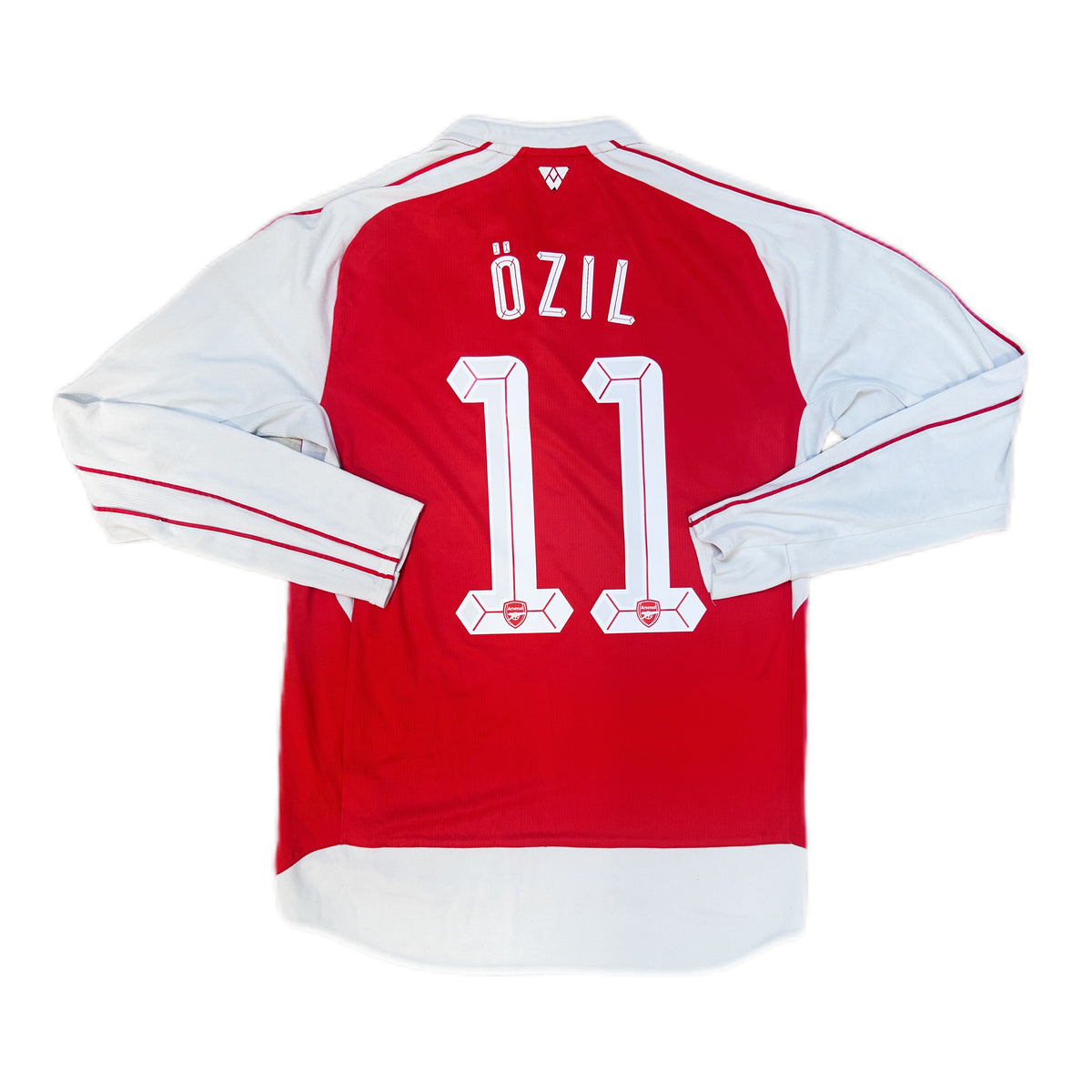 Authentic Ozil #11 Arsenal 2015-16 Home Football