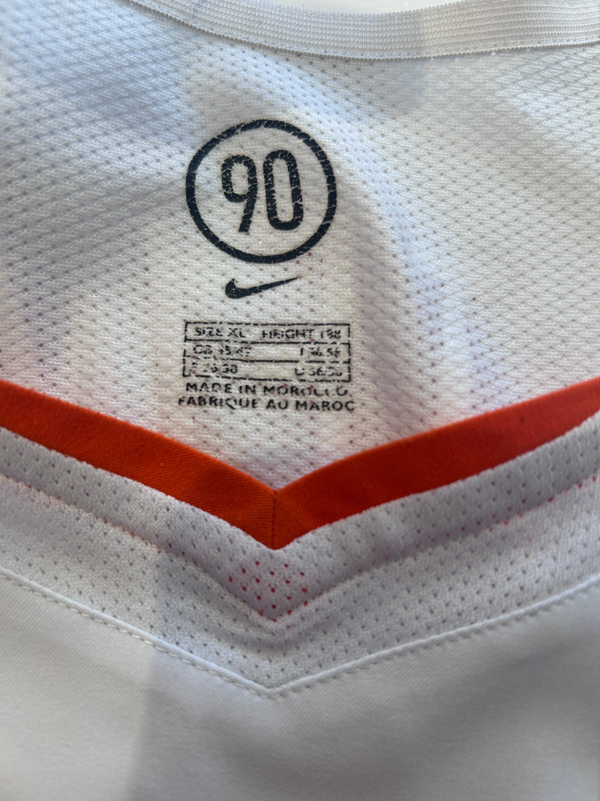 Authentic v.Nistelrooy #10 Netherlands 2006-08 Away Football T-Shirt