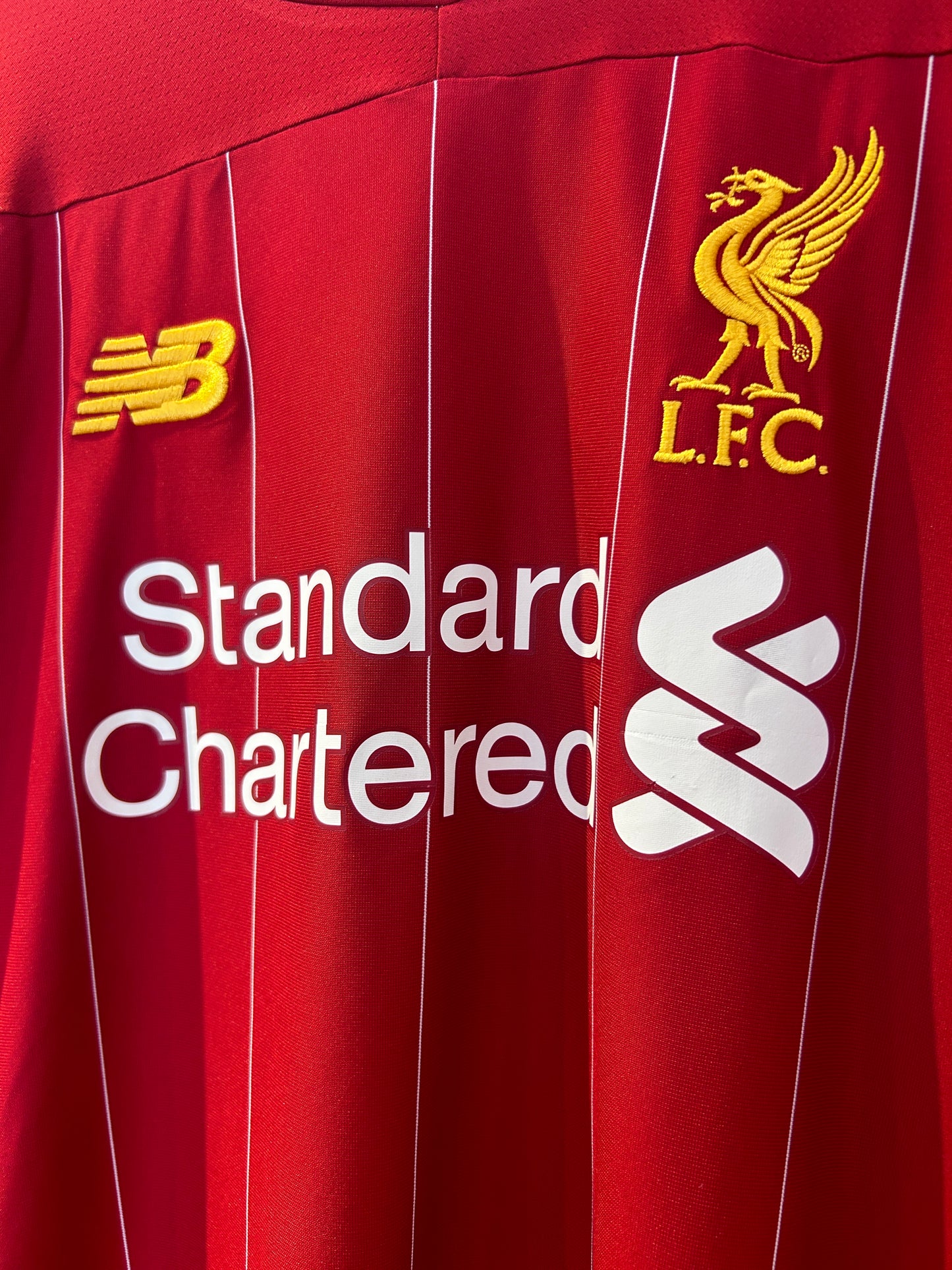Vintage Mané #10 Liverpool 2019/20 Home Football T-Shirt