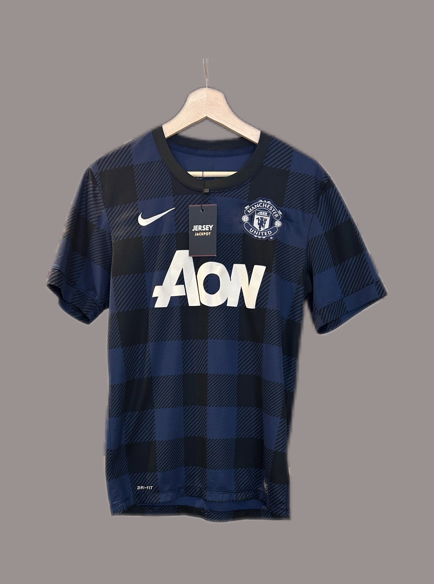 Vintage Giggs #11 Manchester United 2013/14 Away Football T-Shirt