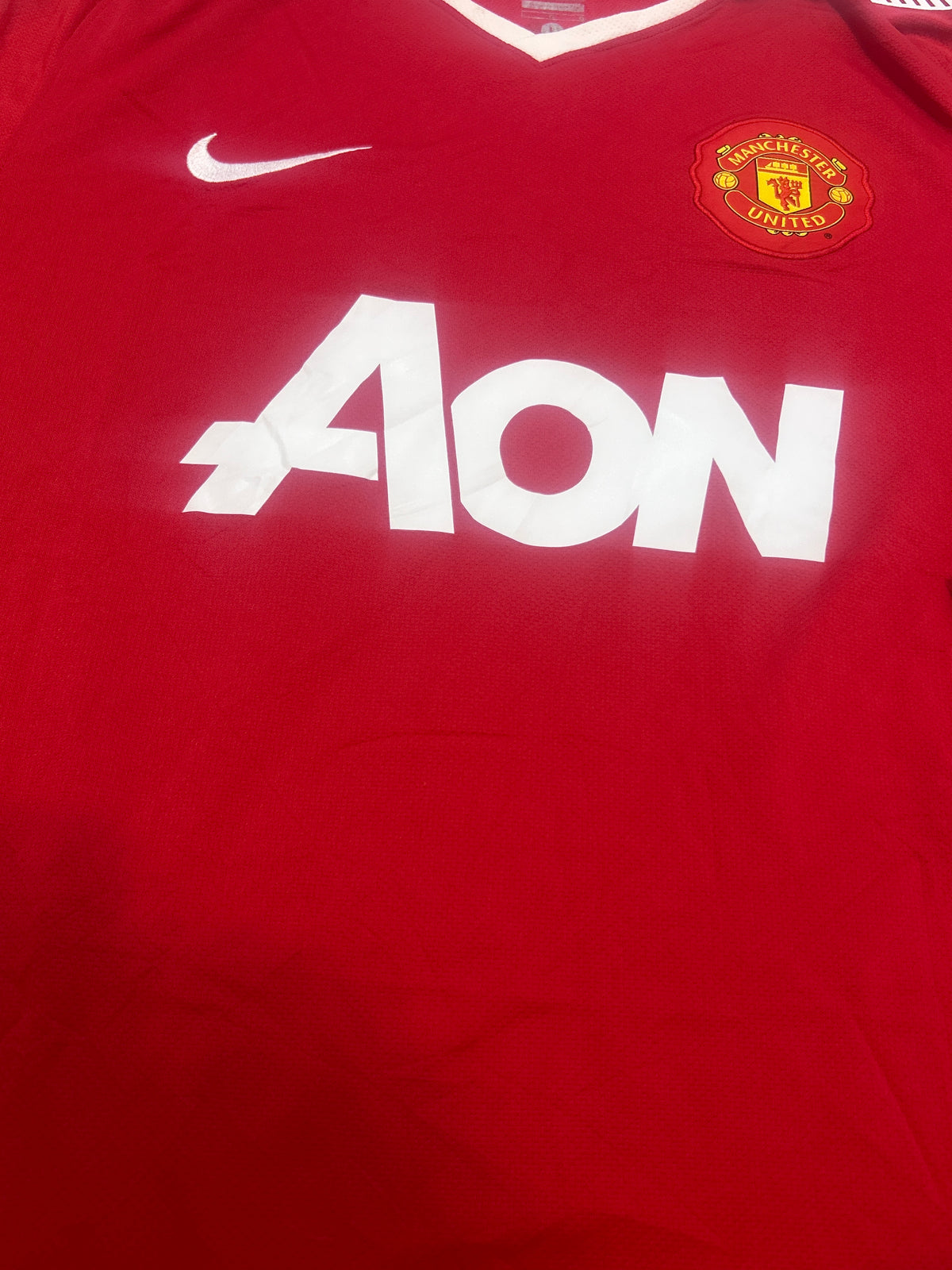 Authentic Rooney #10 Manchester United 2010-11 Home Football