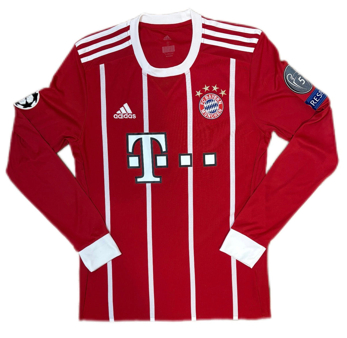 Authentic Robben #10 Bayern Munich 2016-17 Home Football L/S