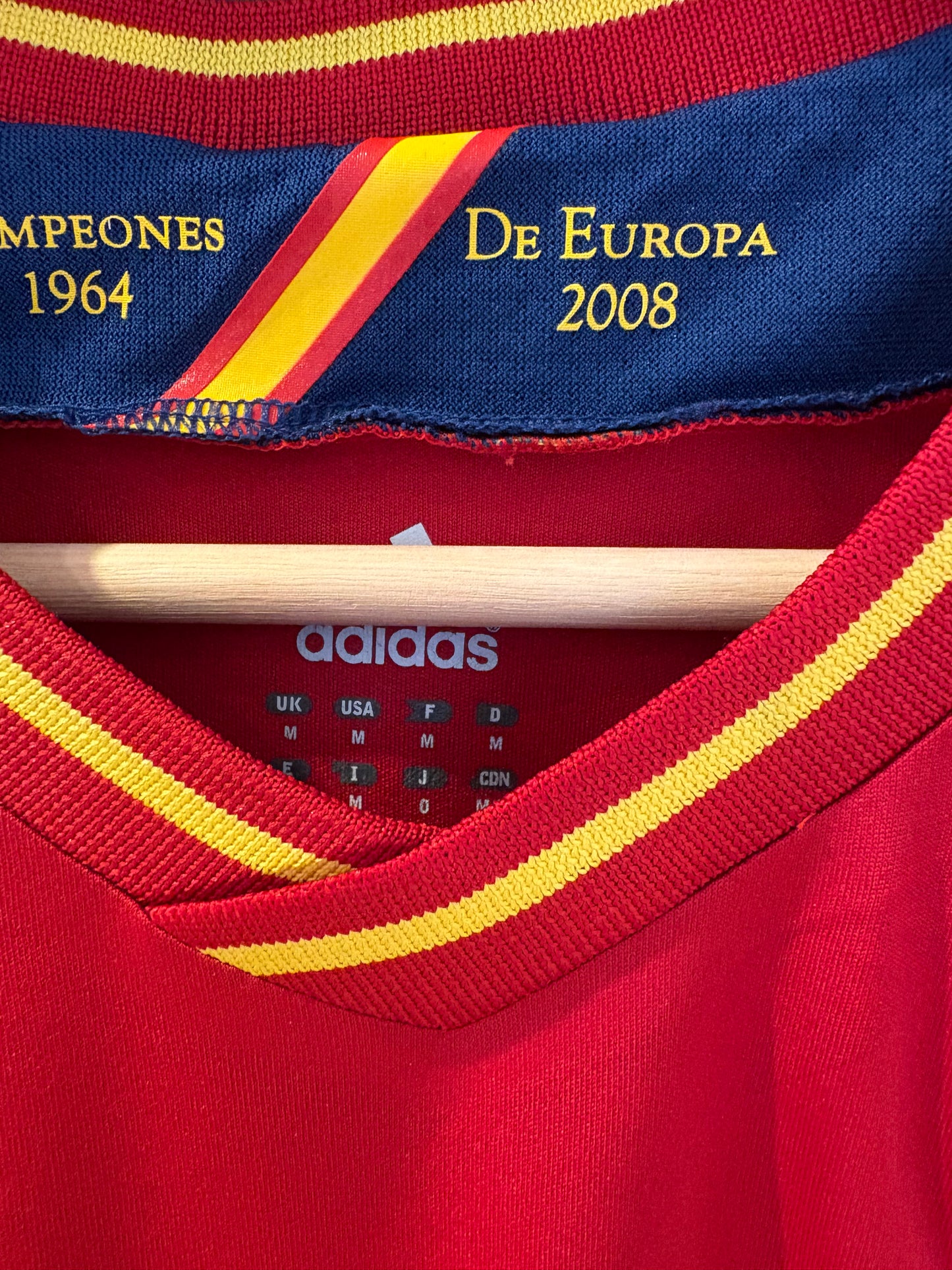 Vintage # 9 TORRES Adidas Spain Home Shirt from the 2011/12 season.