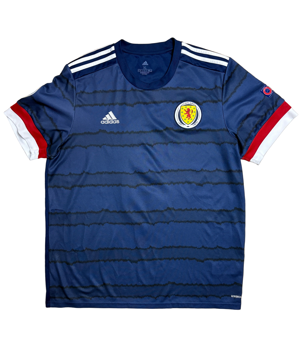 Authentic Robertson #3 Scotland 2020-2022 Home Football