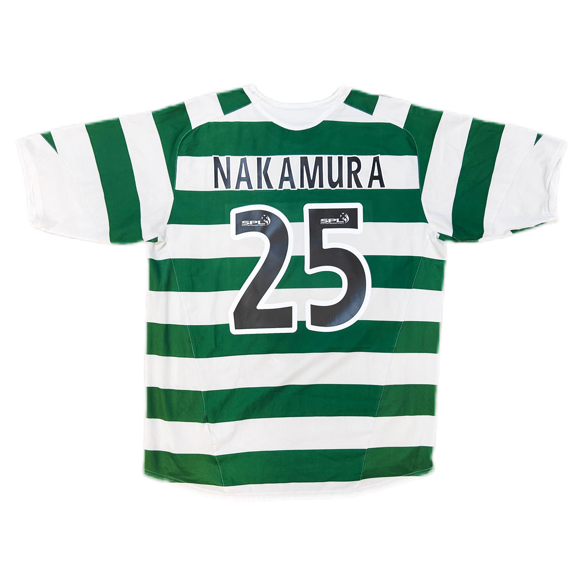 Authentic Nakamura #25 Celtic 2005-07 Home Football