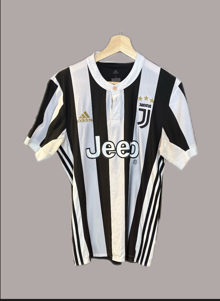 Authentic #10 Dybala Juventus 2017/18 Home Football Shirt