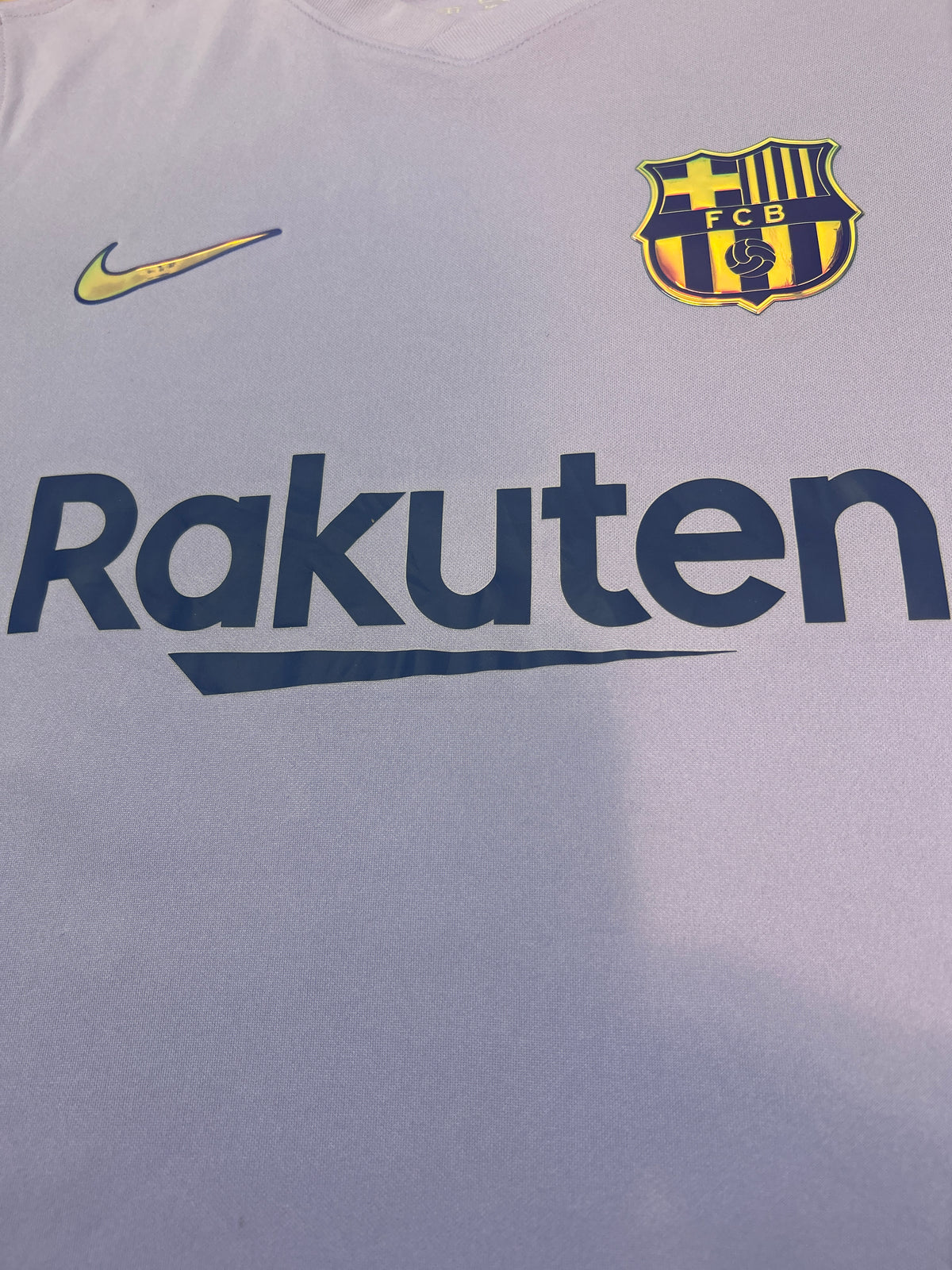 Authentic Pedri #16 FC Barcelona 2021-22 Away Football