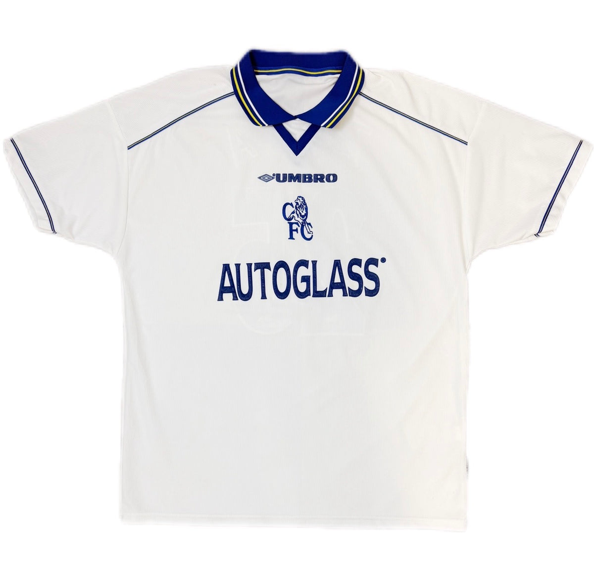 Authentic Zola #25 Chelsea FC 1998-99 Away Football