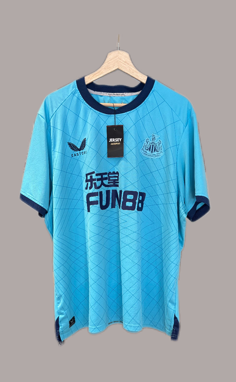Authentic #10 Saint Maximin Newcastle 2021/22 Third Football Shirt