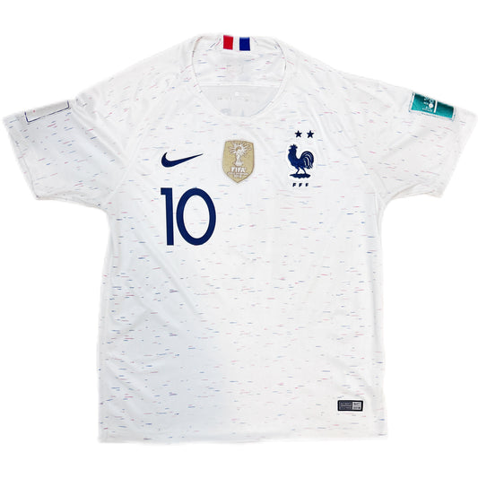 Authentic Mbappe #10 France 2018 Away Football