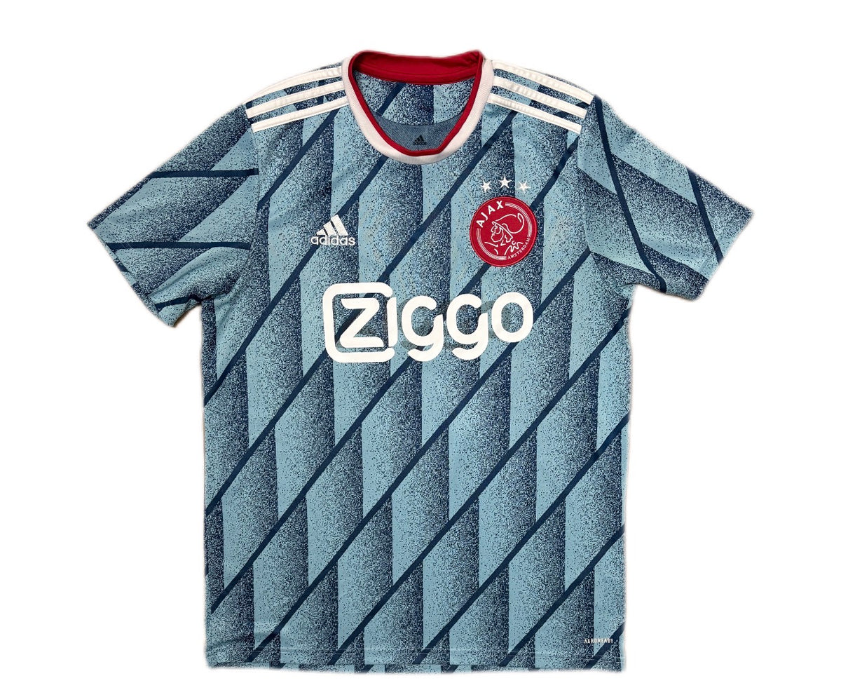 Authentic Gravenberch # 29 Ajax Amsterdam 2020-2021 away Football