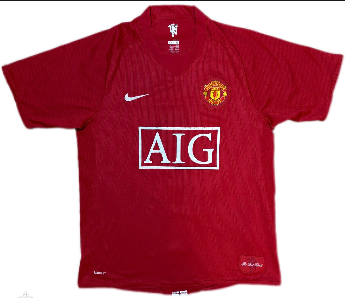 Authentic Ronaldo #7 Manchester United 2008/09 Home football