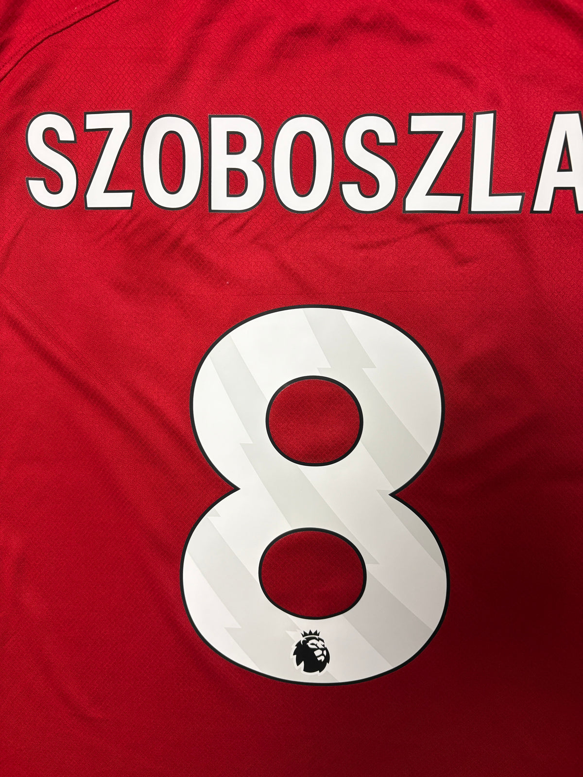 Authentic #8 Szoboszlai Liverpool 2023-24 Home Football
