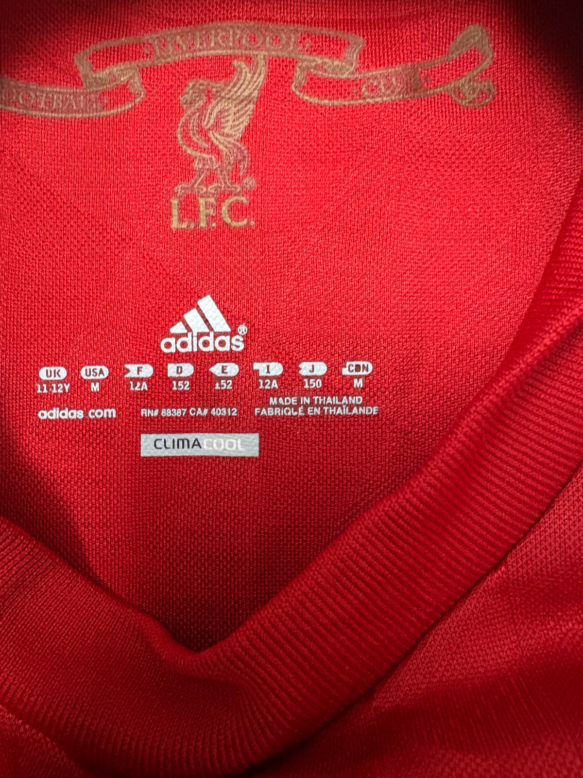 Authentic Gerrard #8 2010-11 Liverpool home Football
