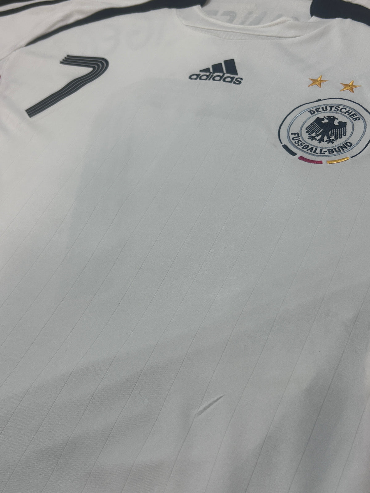 Authentic Schweinsteiger #7 Germany 2005-06 Home Football