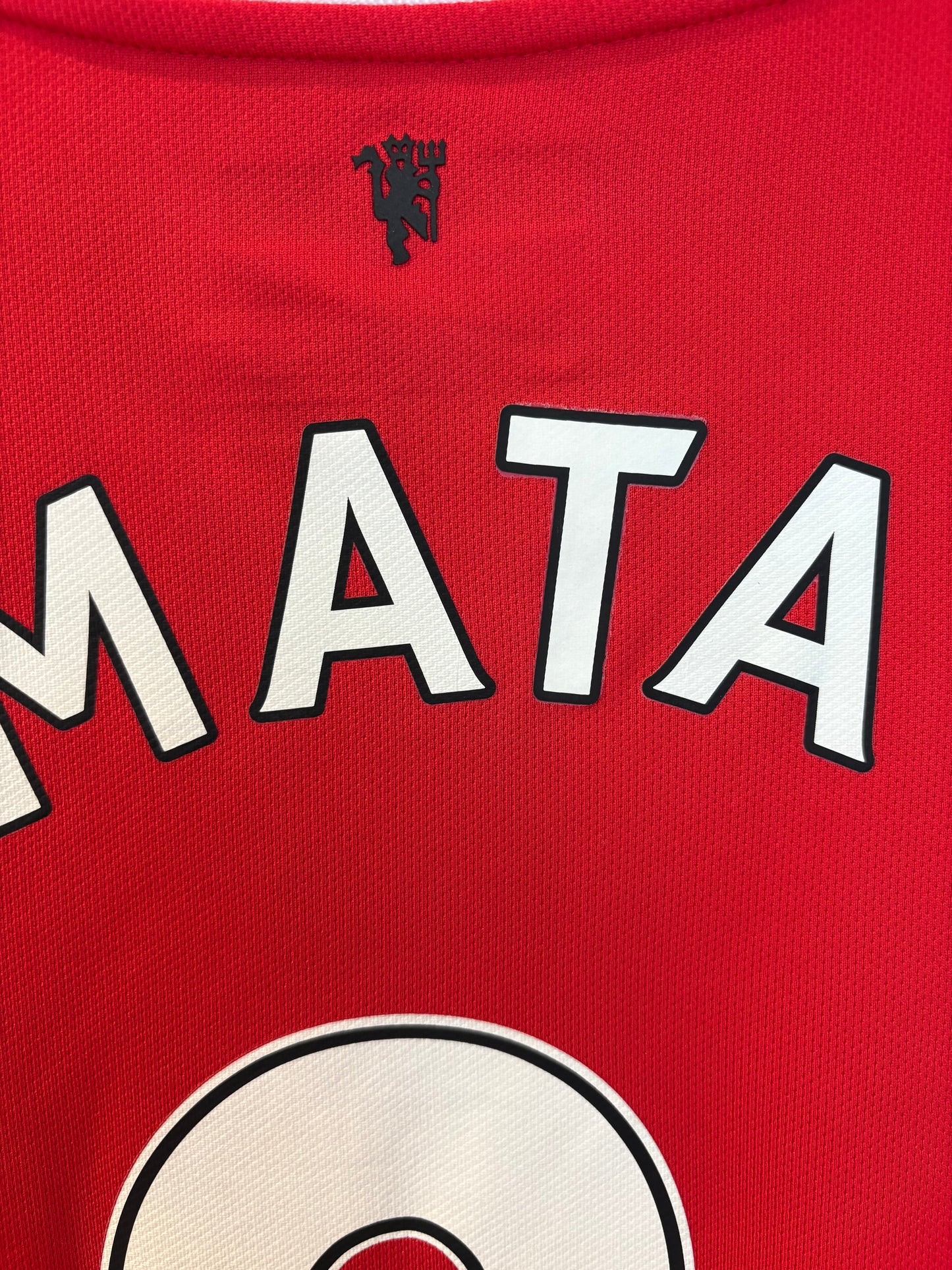 Authentic #8 Mata Nike Manchester United 2014/15 Home football shirt