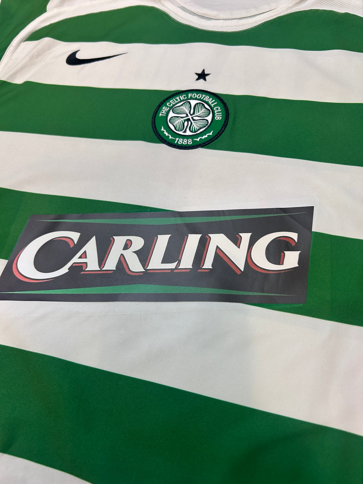 Authentic Nakamura #25 Celtic 2005-07 Home Football