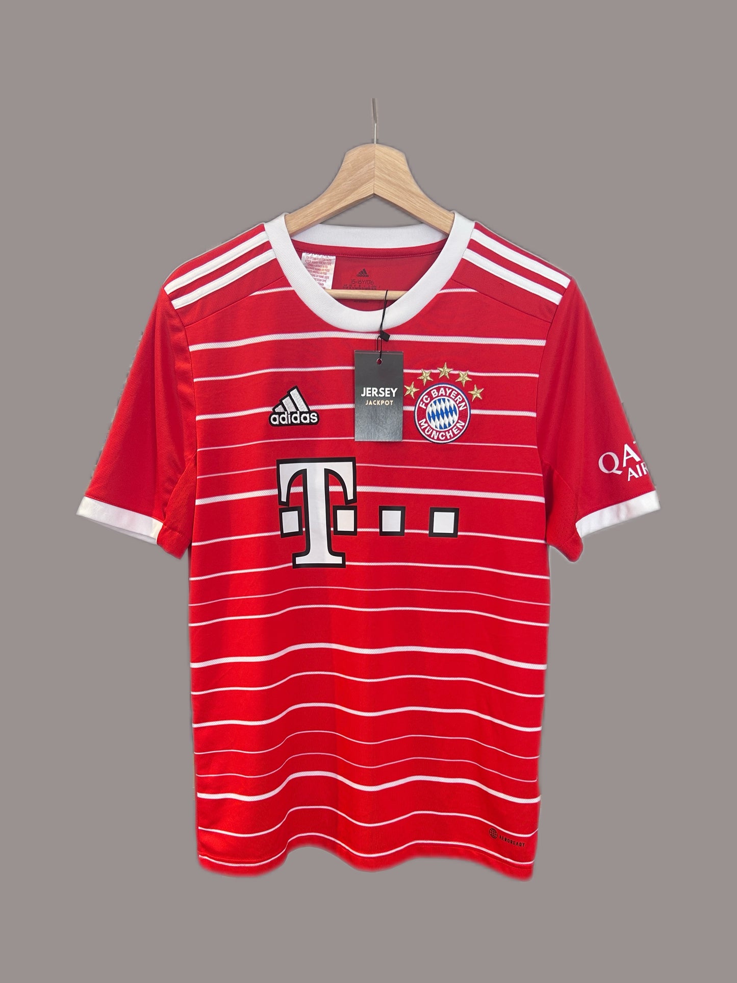 Authentic Davies #19 Bayern Munich 2022-23 Home Football T-Shirt