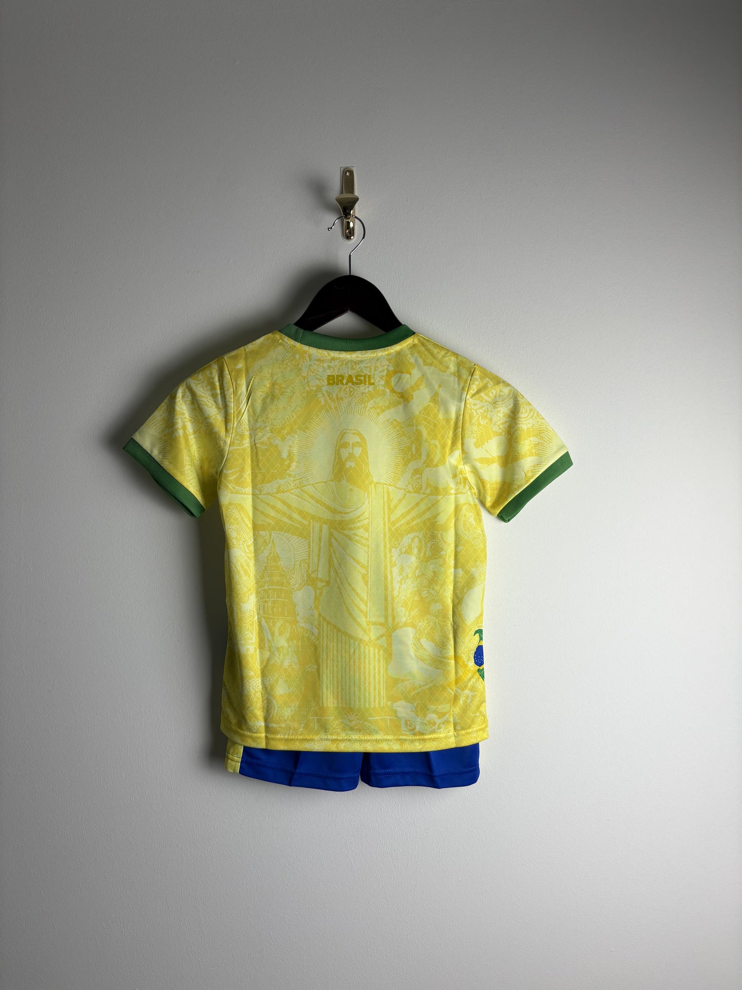 Retro Brazil 2024 Limited Edition Football Jersey + Shorts