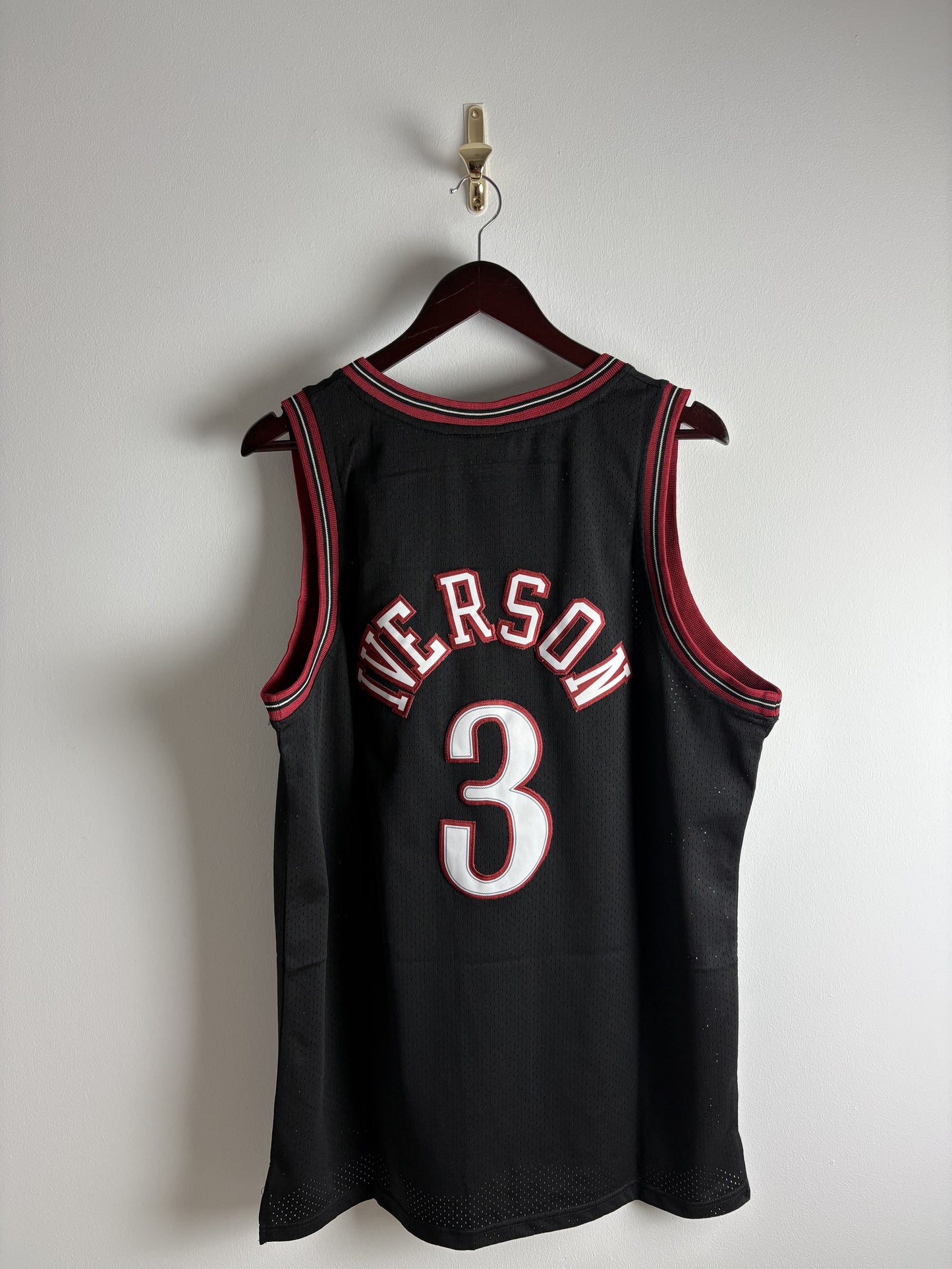Vintage #3 Allen Iverson NBA Jersey Philadelphia 76ers 1997-98