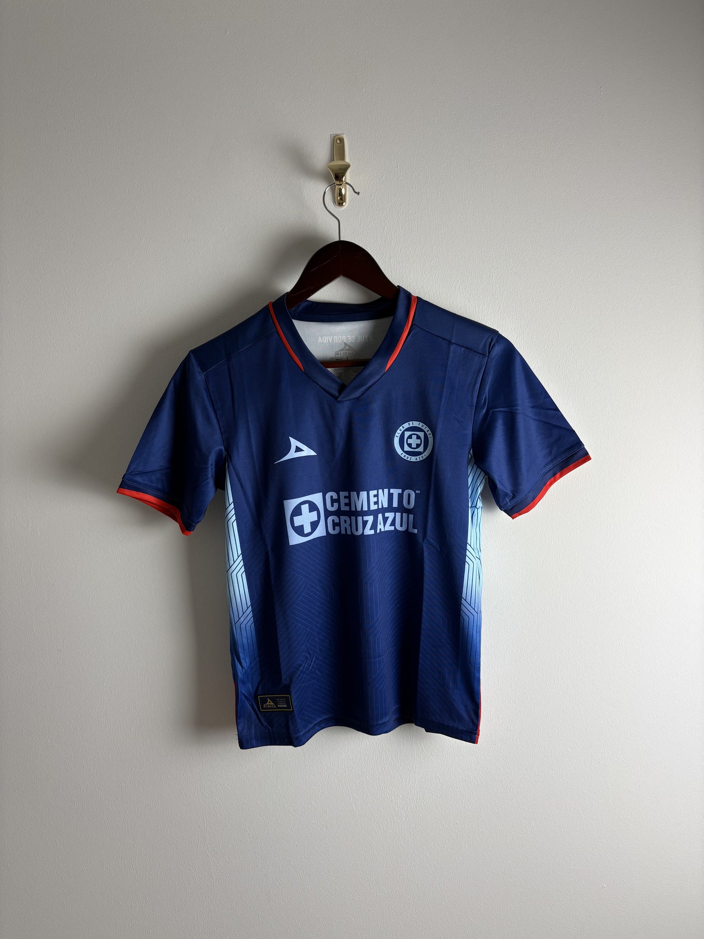 Vintage Pirma 2023-24 Cruz Azul Stadium Home Jersey kids + Shorts