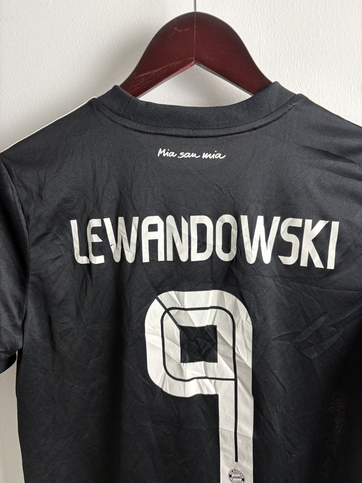 Vintage #9 Lewandowski 20/21 Bayern Munich Third Football Jersey