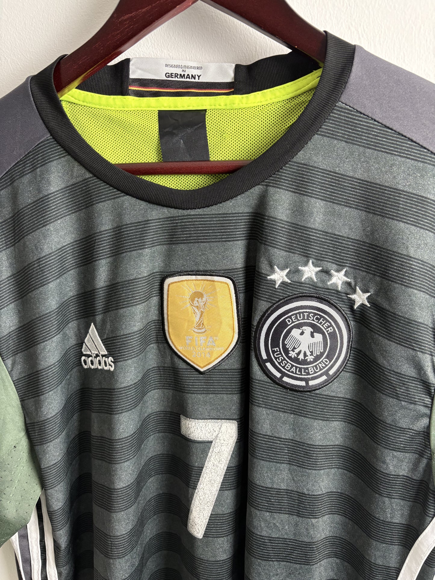 Vintage #7 Schweinsteiger Germany 2010/11 Away Football Jersey