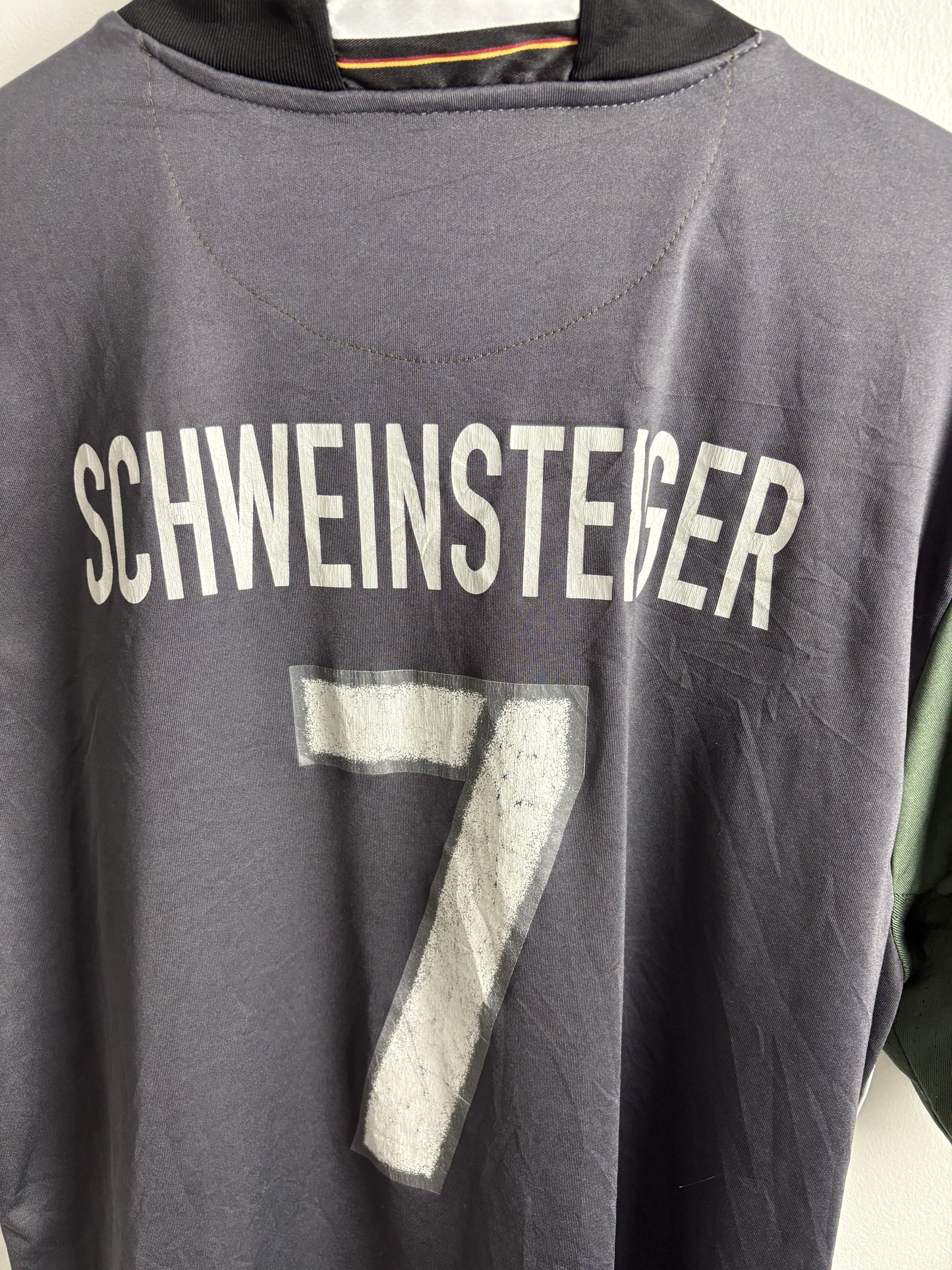 Vintage #7 Schweinsteiger Germany 2010/11 Away Football Jersey