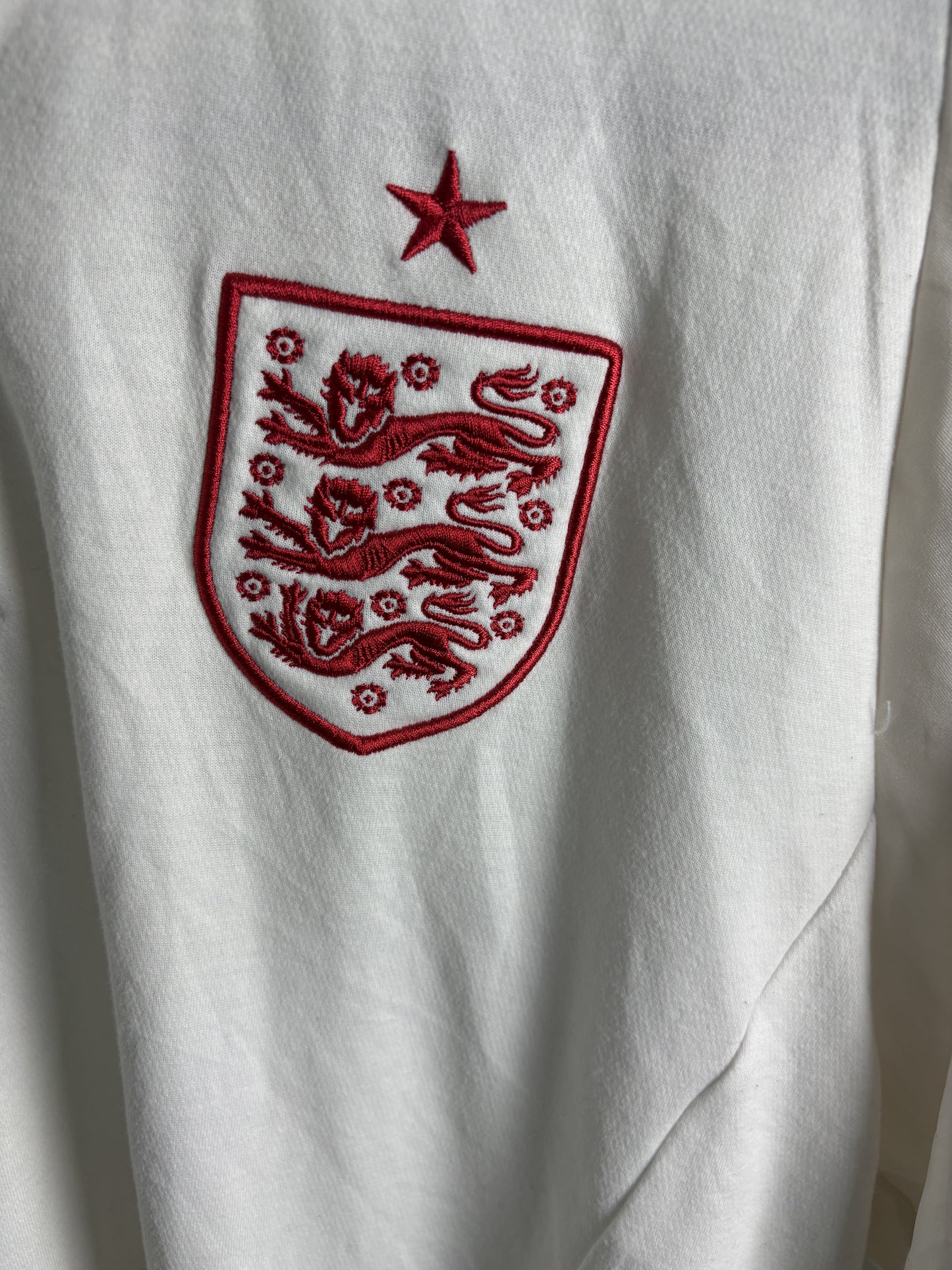 Vintage England 2012/13 Home Football Jersey
