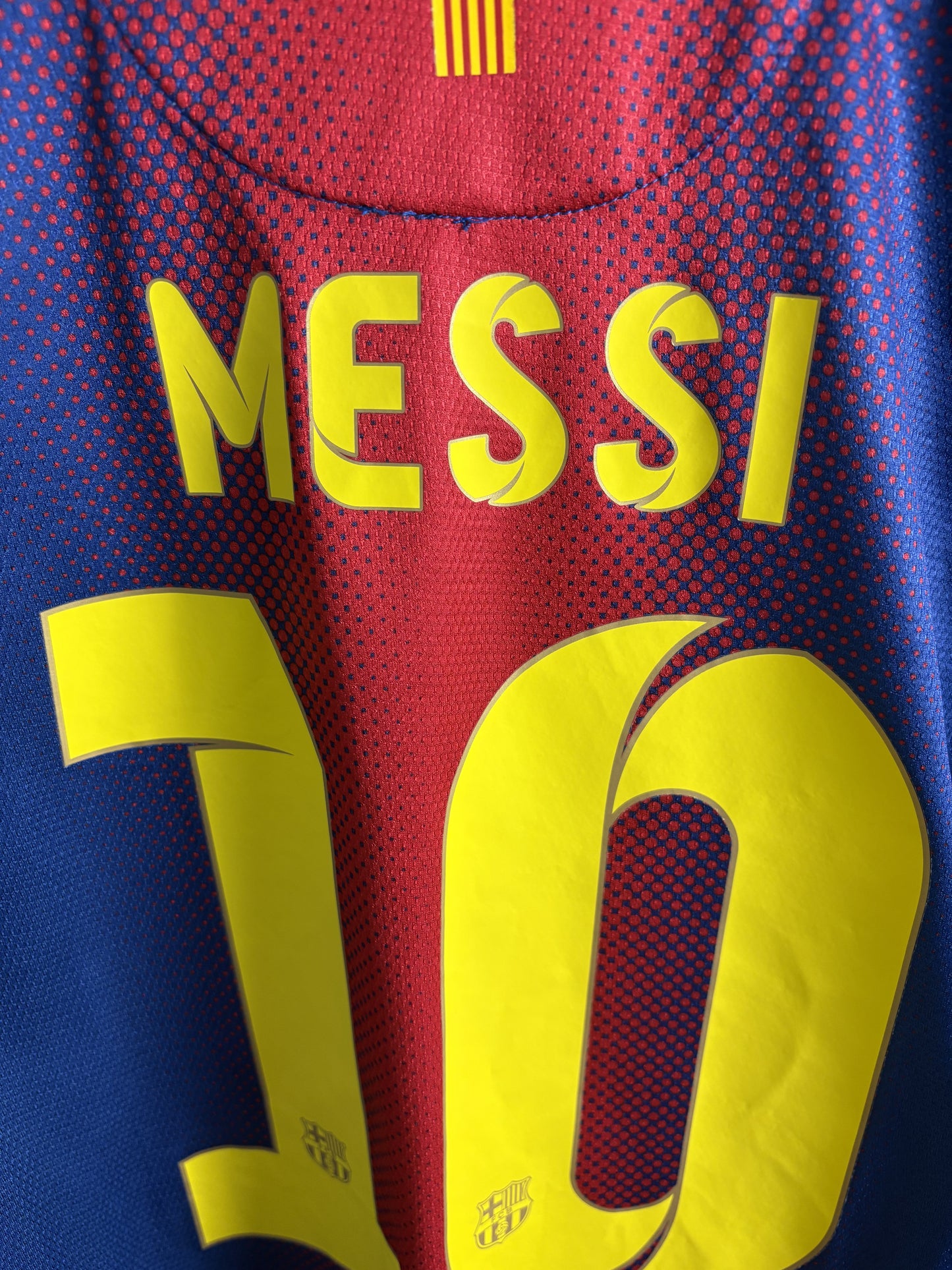 Vintage Lionel Messi Jersey #10 FC Barcelona Home Kit Jersey 2012/13 Long Sleeve Jersey